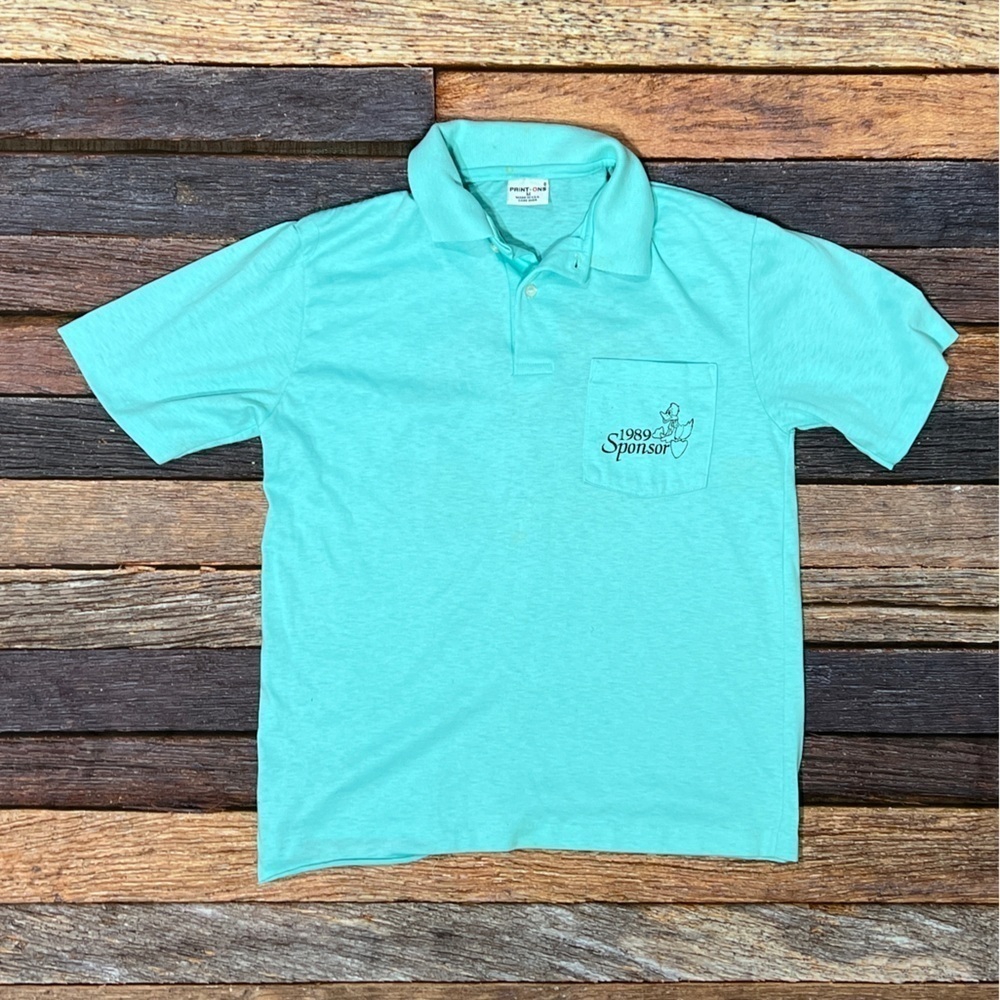 Vintage Great American Duck Race 1989 New Mexico Polo Golf Travel Tourism Tee